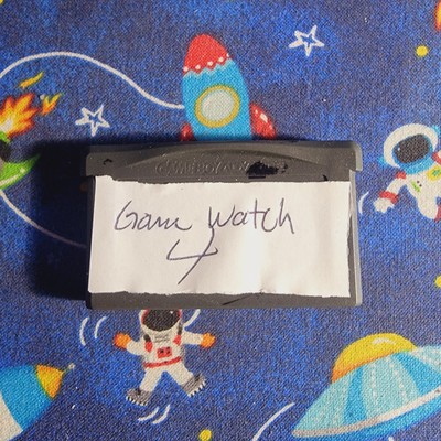 Game & Watch & Gallery 4 Game Boy Advance Nintendo GBA Authentic Saves Mini Game