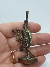 TROMBETTIERE - SOLDATINO NAPOLEONICO  DA COLLEZIONE IN ARGENTO UNOAERRE