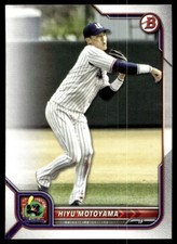 2022 Bowman NPB Hiyu Motoyama #121