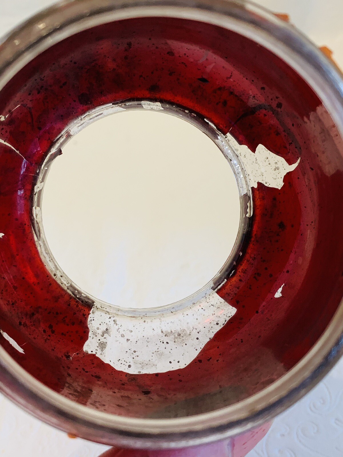 VTG FEUERHAND RED LANTERN RED GLOBE West Germany BABY SPECIAL No.276 NIER PATENT