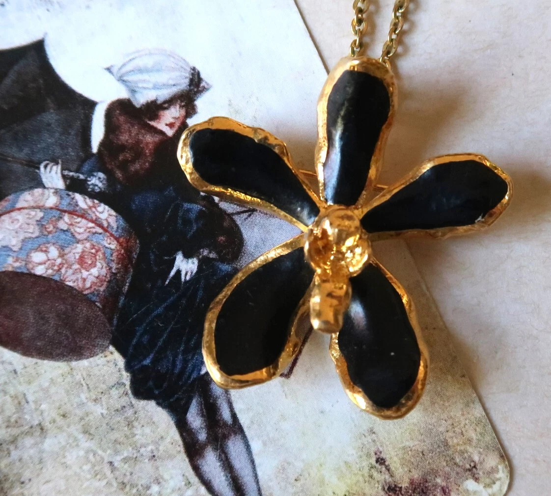 Orchid necklace online