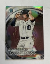 2020 Bowman Chrome Glimpses Of Greatness Refractor /250 SPENCER TORKELSON  RC