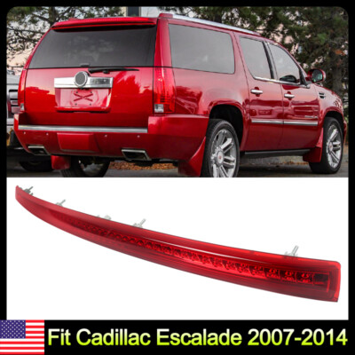 For Cadillac Escalade 2007-2014 Rear LED High Mount Lamp Third Brake Light Red