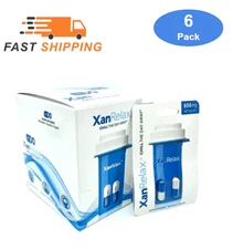 XanRelax Aid 600 mg Per Capsule - 6 Pack - 12 Capsules - Made by ADDALL XR