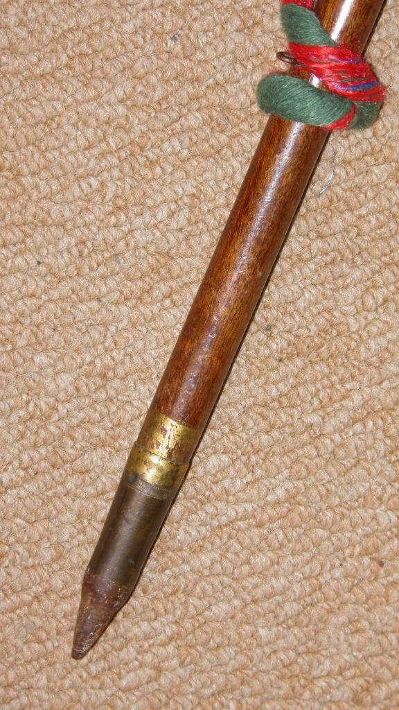 Antique Military Worcestershire Regiment Drum Majors Mace Twisted