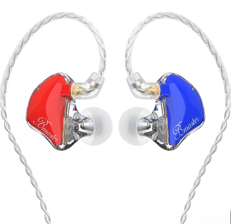 BASN in-Ear Monitors, Bmaster Triple Driver HiFi Stereo Noise-Isolating