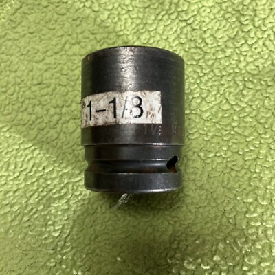 Williams 1/2 Zoll Antrieb Schlag-Stecknuss – 1 1/8 Zoll, 6-Punkt, Flach, Für Schlagschrauber
