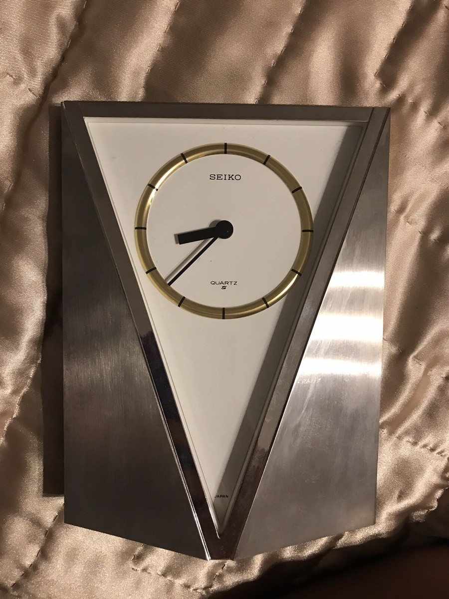VERY RARE SEIKO DESK CLOCK MADE IN JAPAN MODEL QQZ472S , 21201A | eBay