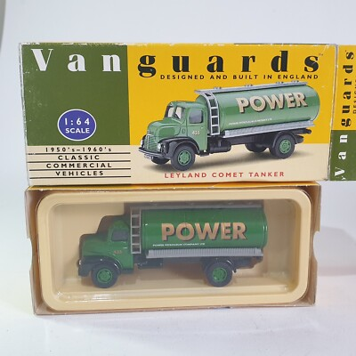 #ad #ad Vanguards Leyland Comet Tanker 1:64 VA20000 Power Petrol GBP 12.95