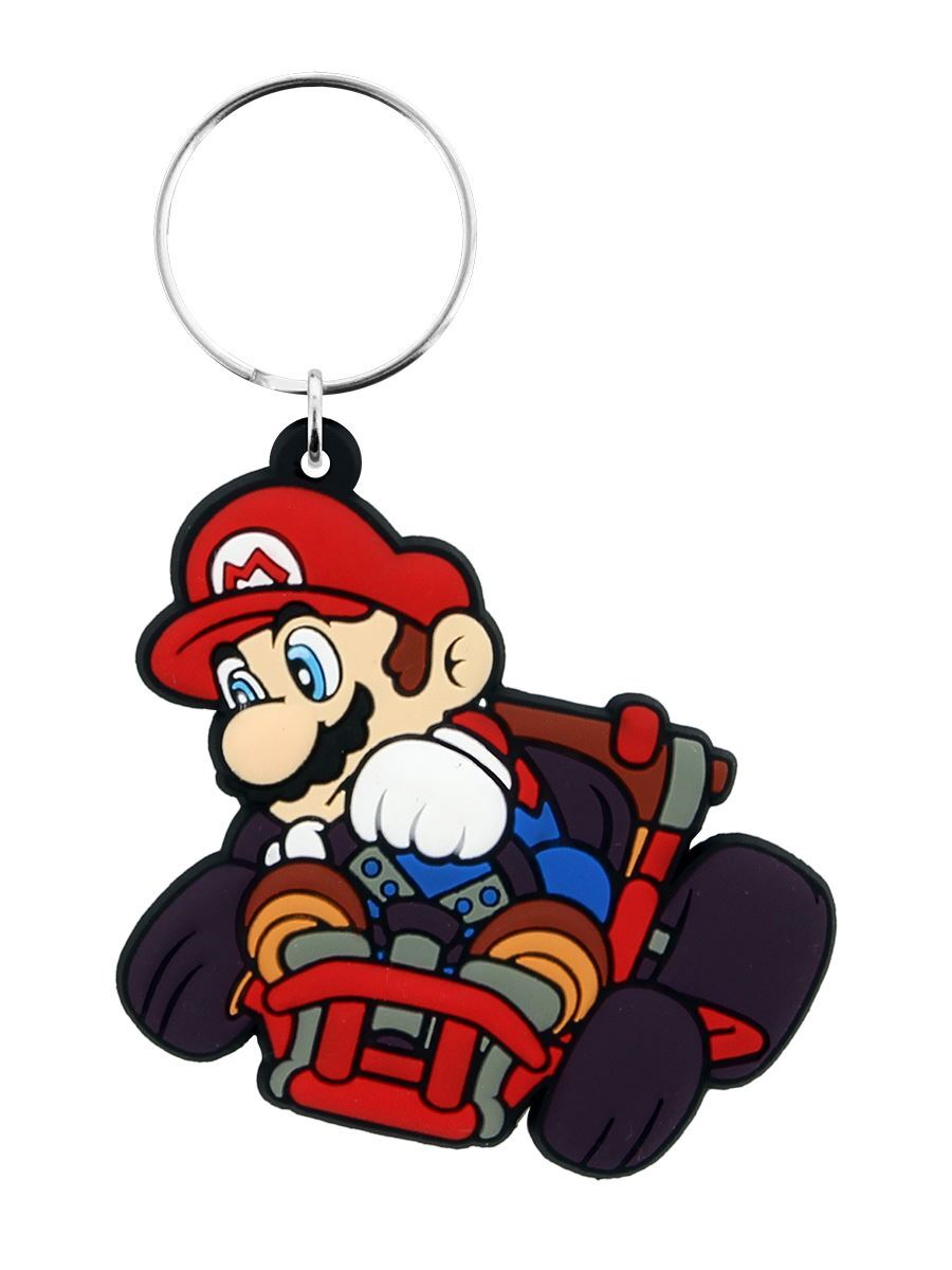 Super Mario Keyring Kart Drift
