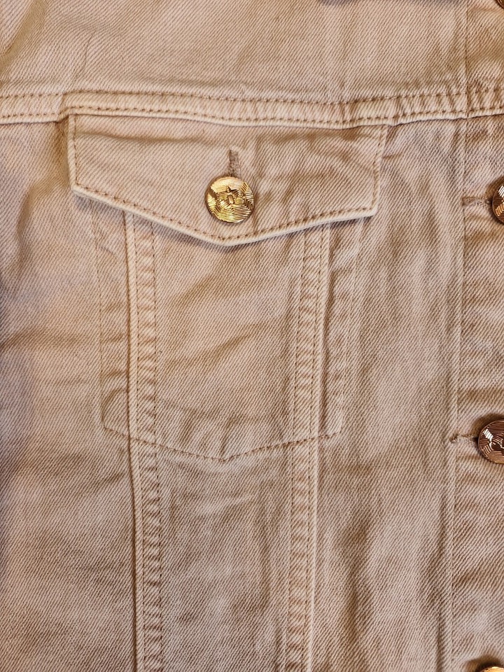 BAKER, Ted Baker Girl's Pink Denim Jacket Age 11 eBay