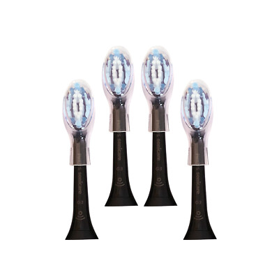 4x Philips Sonicare DiamondClean G3 Premium Replacement Heads | Black | w/o Box