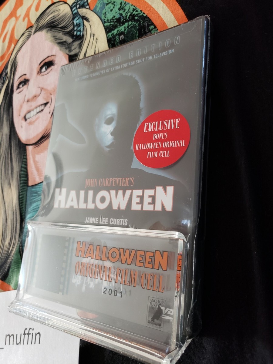Halloween DVD extended edition 2001 with 1978 35mm FILM CELL