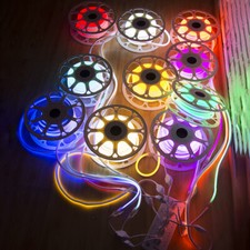 5m/100m Flexible LED Neon Rope Light Strip In/Outdoor Home Commercial Lighting