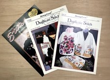 Duplicate Stitch by Stoney Creek Collection Lot of Three D102 DS22 DS31