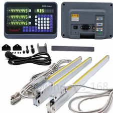 TOAUTO Digital Readout DRO Display + Linear Scales Customized full Kit for CNC