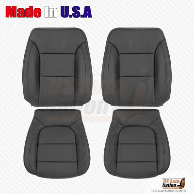 2019 2020 2021 2022 2023 Chevy Silverado W/T Driver Passenger Vinyl Cover Black