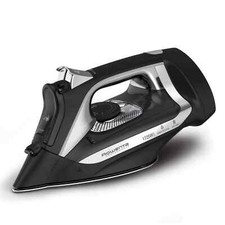 Rowenta Access Cord Reel 1700 Watts Stainless Steel Soleplate Steam Iron Black