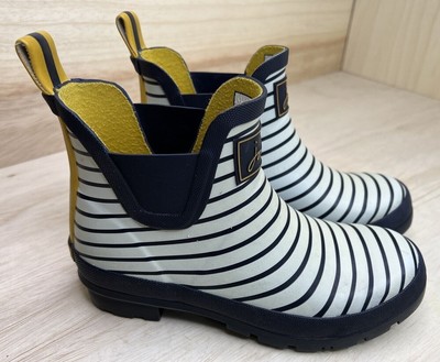 Wellibob Striped Wellington Boots Size 