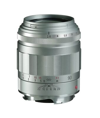VOIGTLANDER APO-SKOPAR 90mm f2.8 VM Leica M Mount  (SILVER)