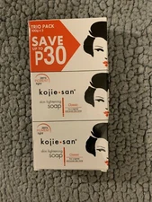 Kojie San Skin Lightening Soap Kojic Acid (Pack Of 3Bars x 100g)