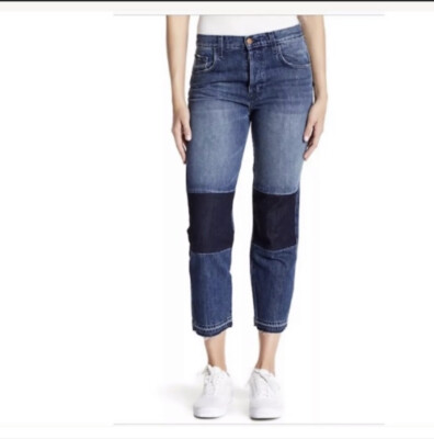 J Brand Wynne High Rise Crop Straight 