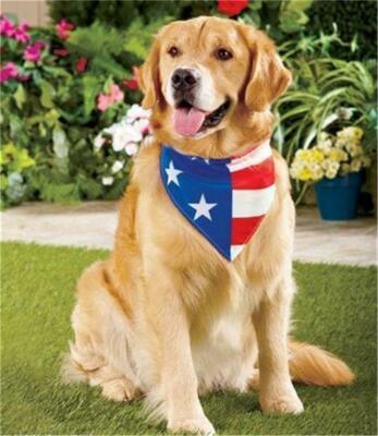 PET DOG CAT CHRISTMAS EASTER 4TH OF JULY THEMED STYLISH BANDANAS