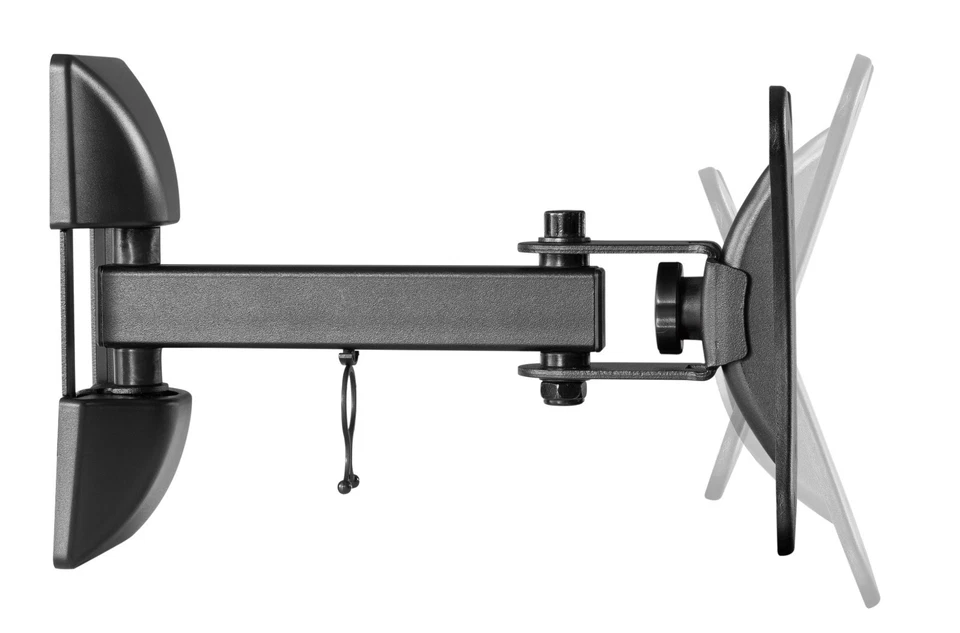 TV LCD LED Monitor Articulating Tilt Wall Mount Bracket 17 19 20 21 22 23 24 27" - Image 2 of 4