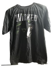 Wicked Broadway Theatre Musical Defy Gravity T-Shirt. Pre-owned Sz S.