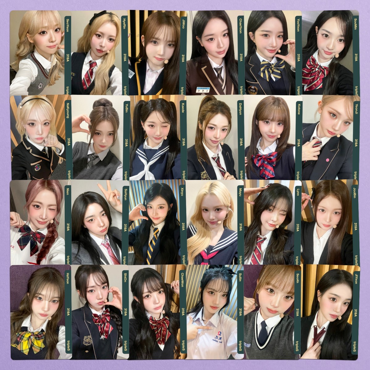 tripleS School Uniform REPLICA objekt Atom02 319 Fanmade