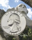 1961 SILVER Washington Gem Proof Quarter from Original Sets In Cello, Fast 🚢