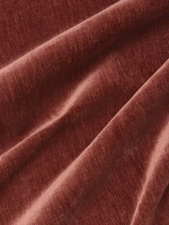 Upholstery Fabric John Lewis Plush Chenille Auburn 4.7m RRP £30m - Image 3 of 4