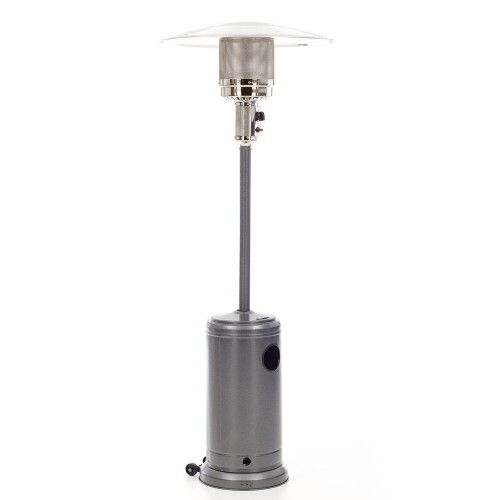 Stufa a Fungo Gas con Bombola GPL radiante Acciaio Riscaldante da Esterno 20m2