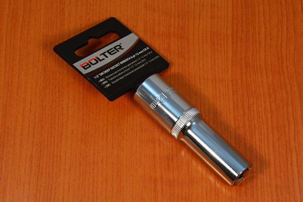 "Stecknuss SteckschlüSsel EinsäTze Tief NüSse Lang Nuss 6 Kant 1/2\"-12Mm Bolter"-image