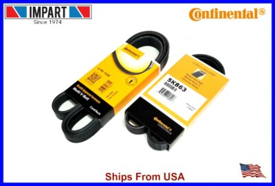 BMW A/C Air Condition Drive Belt & Alternator Power Steering Belt 5pk863 6pk1538