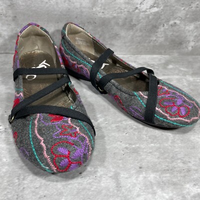 OTBT Park City Slip On Flats Women's Floral Shoes Size 8.5 M