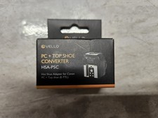 Flash to Camera Hot Shoe Converter Adapter PC Sync Socket For Nikon For Canon