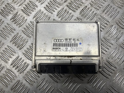 AUDI A6 4B2, C5 Motorsteuergerät ECU 28RTE477 0281010154 4B0907401AA 25933478
