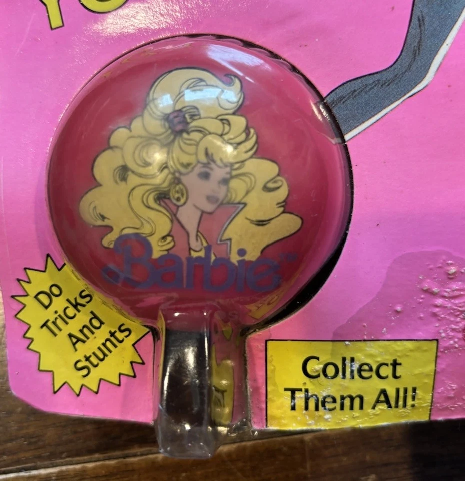 Винтажная Barbie Red Radical Yo Yo Spectra Star 1989 новая из старых запасов модель 1509 упаковка повреждена - Изображение 4 из 4