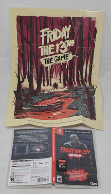 SW Friday the 13th: The Game Ultimate Slasher Edition *w/Poster*Tested*F/S*