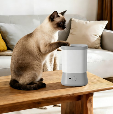 #ad One touch Cat And Dog Paw Cleansing Device Two speed Clean 6.06*4.41*4.41in $12.00
