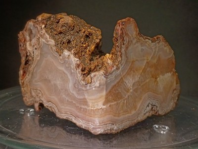 MUSEUM GRADE 2lb Valle Mines Missouri Agate - Epic Fossil Replacement Specimen)