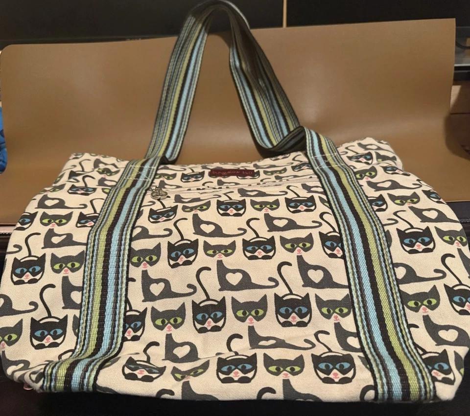 Bolso Bugalow 360 con gatos Foto 3 de 4