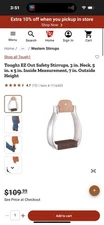 Tough1 EZ Out Safety Stirrups