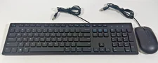 Dell KB216 Wired USB Keyboard & Mouse Combo Office PC Accessory Set