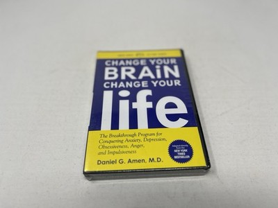 Change Your Brain Change Your Life by Daniel G. Amen, MD CD, 2006 -sealed