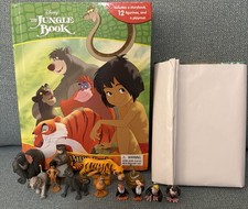 Tappetino libro Disney Jungle Book My Busy 12 personaggi completo Colonnello Beatles Avvoltoi
