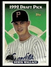 Derek Wallace *ROOKIE CARD* (RC) 1993 Topps #459. rookie card picture
