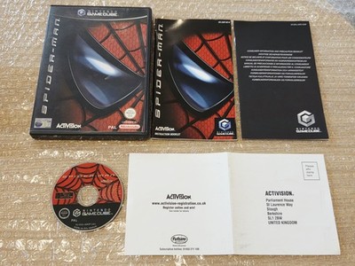 NINTENDO GAMECUBE SPIDERMAN - PAL CIB MIT HANDBUCH UND EINLAGEN SEHR GUTER ZUSTAND - TRACKED