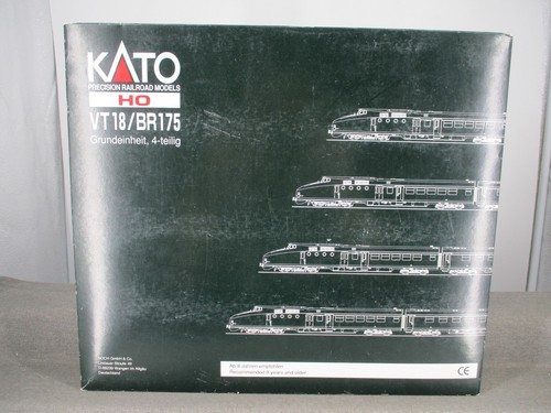 Kato H0 AC 73304 Dieseltriebzug 4tlg. BR 175 Thälmann Digital ESU Vollsound OVP | Zustand: Gebraucht